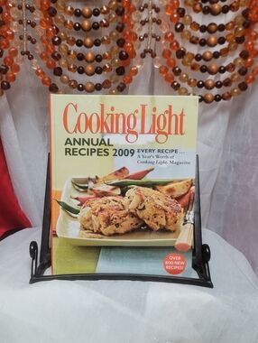Cooking Light Annual Recipes 2009 Hardcover Book Cookbook